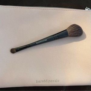 Bare Minerals makeup brush with cosmetic bag